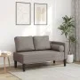 Sofá diván con cojines tela gris taupe de , Divanes - Ref: Foro24-4007583, Precio: 161,09 €, Descuento: %