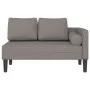 Daybed sofa with gray taupe fabric cushions by , Daybeds - Ref: Foro24-4007583, Price: 161,09 €, Discount: %