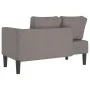 Daybed sofa with gray taupe fabric cushions by , Daybeds - Ref: Foro24-4007583, Price: 161,09 €, Discount: %
