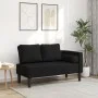 Daybed sofa with black fabric cushions by , Daybeds - Ref: Foro24-4007581, Price: 135,77 €, Discount: %