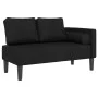 Daybed sofa with black fabric cushions by , Daybeds - Ref: Foro24-4007581, Price: 135,77 €, Discount: %