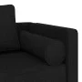 Daybed sofa with black fabric cushions by , Daybeds - Ref: Foro24-4007581, Price: 135,77 €, Discount: %