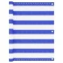 Balcony awning in blue and white HDPE 75x300 cm by vidaXL, Umbrellas - Ref: Foro24-310884, Price: 13,67 €, Discount: %