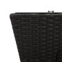 Blumenkästen mit Haken, 2 Stück, schwarzes Kunststoff-Rattan. von , Töpfe und Pflanzgefäße - Ref: Foro24-366398, Preis: 54,62...