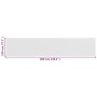 HDPE weiße Balkonmarkise 120x600 cm von vidaXL, Sonnenschirme - Ref: Foro24-310871, Preis: 24,87 €, Rabatt: %