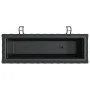 Planters with hooks 2 units black synthetic rattan by , Pots and planters - Ref: Foro24-366401, Price: 68,97 €, Discount: %