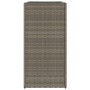 Pflanzgefäß aus grauem synthetischem Rattan 40x40x80 cm von , Töpfe und Pflanzgefäße - Ref: Foro24-366415, Preis: 89,62 €, Ra...