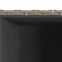 Synthetic gray rattan planter 40x40x80 cm by , Pots and planters - Ref: Foro24-366415, Price: 89,62 €, Discount: %