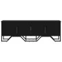 Engineered wood TV stand in black, 122x34x41 cm by , TV Furniture - Ref: Foro24-848584, Price: 61,61 €, Discount: %