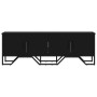 TV-Möbel aus schwarzem Ingenieurholz 122x34x41 cm von , TV-Möbel - Ref: Foro24-848584, Preis: 64,13 €, Rabatt: %