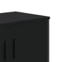 Engineered wood TV stand in black, 122x34x41 cm by , TV Furniture - Ref: Foro24-848584, Price: 61,61 €, Discount: %