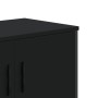Mueble de TV madera de ingeniería negro 122x34x41 cm de , Muebles TV - Ref: Foro24-848584, Precio: 64,13 €, Descuento: %