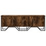Mueble de TV madera de ingeniería roble ahumado 122x34x41 cm de , Muebles TV - Ref: Foro24-848586, Precio: 66,78 €