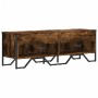 TV-Möbel aus geräucherter Eichen-Ingenieurholz 122x34x41 cm von , TV-Möbel - Ref: Foro24-848586, Preis: 66,85 €, Rabatt: %