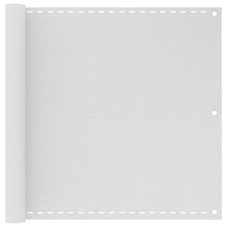 Weiße HDPE-Balkonmarkise 90x500 cm von vidaXL, Sonnenschirme - Ref: Foro24-310866, Preis: 22,17 €, Rabatt: %