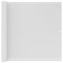 Weiße HDPE-Balkonmarkise 90x500 cm von vidaXL, Sonnenschirme - Ref: Foro24-310866, Preis: 22,17 €, Rabatt: %