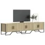 TV-Möbel aus Sonoma-Eichenfurnierholz, 180x34x41 cm. von , TV-Möbel - Ref: Foro24-848590, Preis: 110,82 €, Rabatt: %