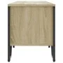 TV-Möbel aus Sonoma-Eichenfurnierholz, 180x34x41 cm. von , TV-Möbel - Ref: Foro24-848590, Preis: 110,82 €, Rabatt: %