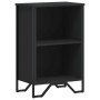 Ingenieurholzregal schwarz 50x31x74,5 cm von , Bücherregale und Regale - Ref: Foro24-848599, Preis: 38,79 €, Rabatt: %
