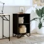 Ingenieurholzregal schwarz 50x31x74,5 cm von , Bücherregale und Regale - Ref: Foro24-848599, Preis: 38,32 €, Rabatt: %