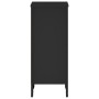 Ingenieurholzregal schwarz 50x31x74,5 cm von , Bücherregale und Regale - Ref: Foro24-848599, Preis: 38,79 €, Rabatt: %