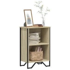Engineered wood bookshelf in Sonoma oak, 50x31x74.5 cm by , Bookcases and shelves - Ref: Foro24-848600, Price: 37,33 €, Disco...