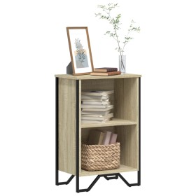 Estantería madera de ingeniería roble Sonoma 50x31x74,5 cm de , Librerías y estanterías - Ref: Foro24-848600, Precio: 37,86 €...