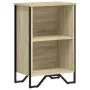 Estantería madera de ingeniería roble Sonoma 50x31x74,5 cm de , Librerías y estanterías - Ref: Foro24-848600, Precio: 37,41 €...