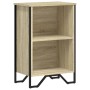 Estantería madera de ingeniería roble Sonoma 50x31x74,5 cm de , Librerías y estanterías - Ref: Foro24-848600, Precio: 37,86 €...