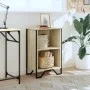 Estantería madera de ingeniería roble Sonoma 50x31x74,5 cm de , Librerías y estanterías - Ref: Foro24-848600, Precio: 37,41 €...