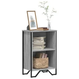 Engineered wood Sonoma gray shelf 50x31x74.5 cm by , Bookcases and shelves - Ref: Foro24-848602, Price: 38,15 €, Discount: %