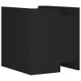 Nachttisch aus schwarzem Ingenieurholz 45x50x50 cm von , Nachttische - Ref: Foro24-848277, Preis: 55,87 €, Rabatt: %