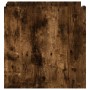 Mesita de noche madera de ingeniería roble ahumado 45x50x50 cm de , Mesitas de noche - Ref: Foro24-848280, Precio: 55,15 €