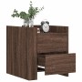 Nachttisch aus Eichenholz in brauner Farbe, 45x50x50 cm. von , Nachttische - Ref: Foro24-848289, Preis: 59,74 €, Rabatt: %