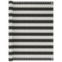 HDPE balcony awning 120x500 cm anthracite gray and white by vidaXL, Umbrellas - Ref: Foro24-310858, Price: 13,36 €, Discount: %