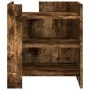 Engineered wood smoked oak bedside table 45x50x50 cm by , Nightstands - Ref: Foro24-848294, Price: 44,88 €, Discount: %