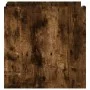 Engineered wood smoked oak bedside table 45x50x50 cm by , Nightstands - Ref: Foro24-848294, Price: 44,88 €, Discount: %