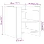Nachttisch aus geräucherter Eichen-Ingenieurholz 45x50x50 cm. von , Nachttische - Ref: Foro24-848294, Preis: 44,88 €, Rabatt: %
