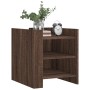 Nachttisch aus Eichenholz in brauner Farbe, 45x50x50 cm. von , Nachttische - Ref: Foro24-848296, Preis: 46,61 €, Rabatt: %