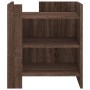 Nachttisch aus Eichenholz in brauner Farbe, 45x50x50 cm. von , Nachttische - Ref: Foro24-848296, Preis: 46,61 €, Rabatt: %