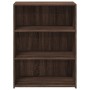 Engineered wood brown oak sideboard 70x41x93 cm by , Sideboards - Ref: Foro24-846375, Price: 77,23 €, Discount: %