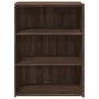 Engineered wood brown oak sideboard 70x41x93 cm by , Sideboards - Ref: Foro24-846375, Price: 76,16 €, Discount: %