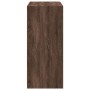 Engineered wood brown oak sideboard 70x41x93 cm by , Sideboards - Ref: Foro24-846375, Price: 77,23 €, Discount: %