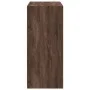 Engineered wood brown oak sideboard 70x41x93 cm by , Sideboards - Ref: Foro24-846375, Price: 76,16 €, Discount: %