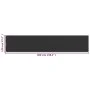 HDPE-Balkonmarkise Anthrazitgrau 120x600 cm von vidaXL, Sonnenschirme - Ref: Foro24-310847, Preis: 23,57 €, Rabatt: %
