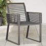 Gartenstühle 4 Stück in schwarzem synthetischem Rattan von , Gartenstühle - Ref: Foro24-4008114, Preis: 276,71 €, Rabatt: %