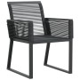 Gartenstühle 4 Stück in schwarzem synthetischem Rattan von , Gartenstühle - Ref: Foro24-4008114, Preis: 276,71 €, Rabatt: %