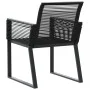 Gartenstühle 4 Stück in schwarzem synthetischem Rattan von , Gartenstühle - Ref: Foro24-4008114, Preis: 276,06 €, Rabatt: %