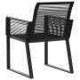 Gartenstühle 4 Stück in schwarzem synthetischem Rattan von , Gartenstühle - Ref: Foro24-4008114, Preis: 276,71 €, Rabatt: %