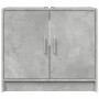 Waschbeckenunterschrank aus grauem Betonholz 63x29x55 cm von , Badezimmermöbel - Ref: Foro24-848097, Preis: 49,39 €, Rabatt: %